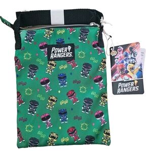 Funko Mighty Morphin Power Rangers Character Print Crossbody Passport Bag MMPR
